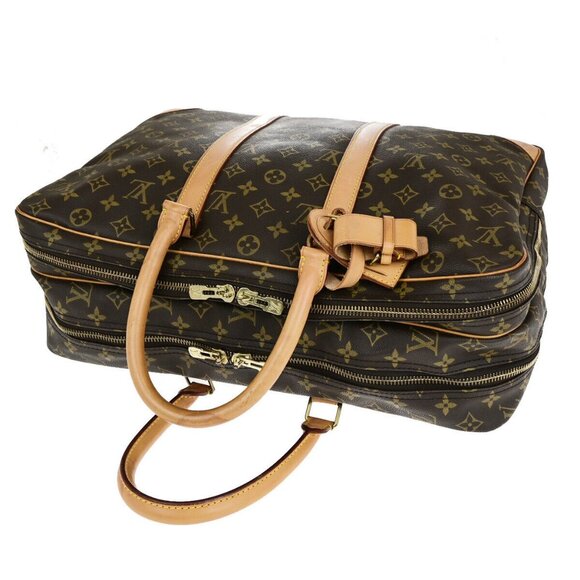 LOUIS VUITTON Sac 48 Heures Travel Hand Bag Monogram Leather BN M41383 32YG588 - Picture 5 of 14